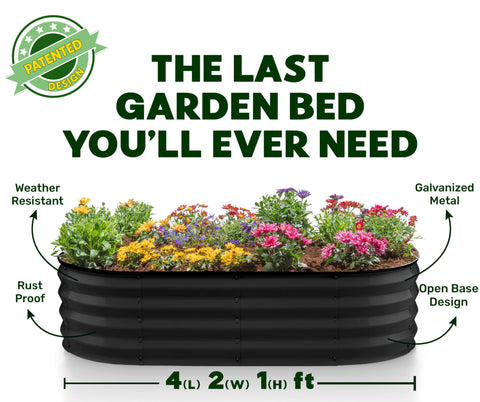 Plant & Plot tool-free assembly allows quick garden setup in minutes