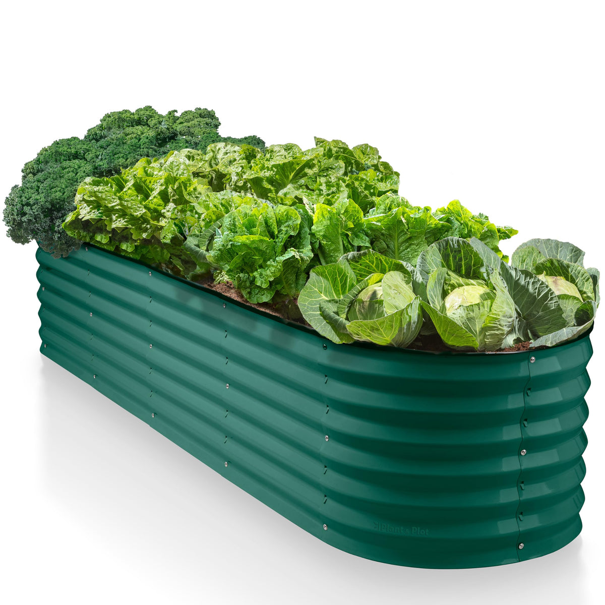 Plant & Plot 9-in-1 galvanized bed with open-base assembly for quick setup
