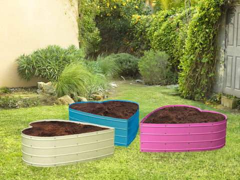 Plant & Plot 3x3x1 ft garden bed fits patios, yards, and balconies.