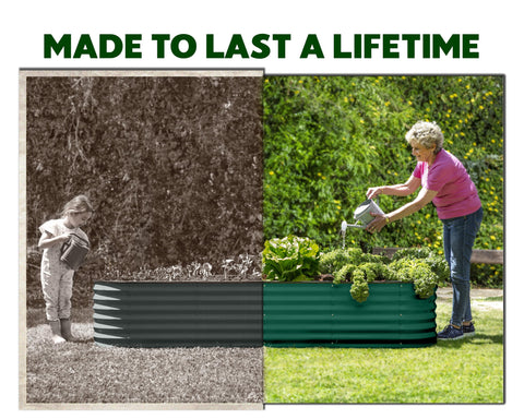 Plant & Plot patented tool-free assembly design simplifies garden setup