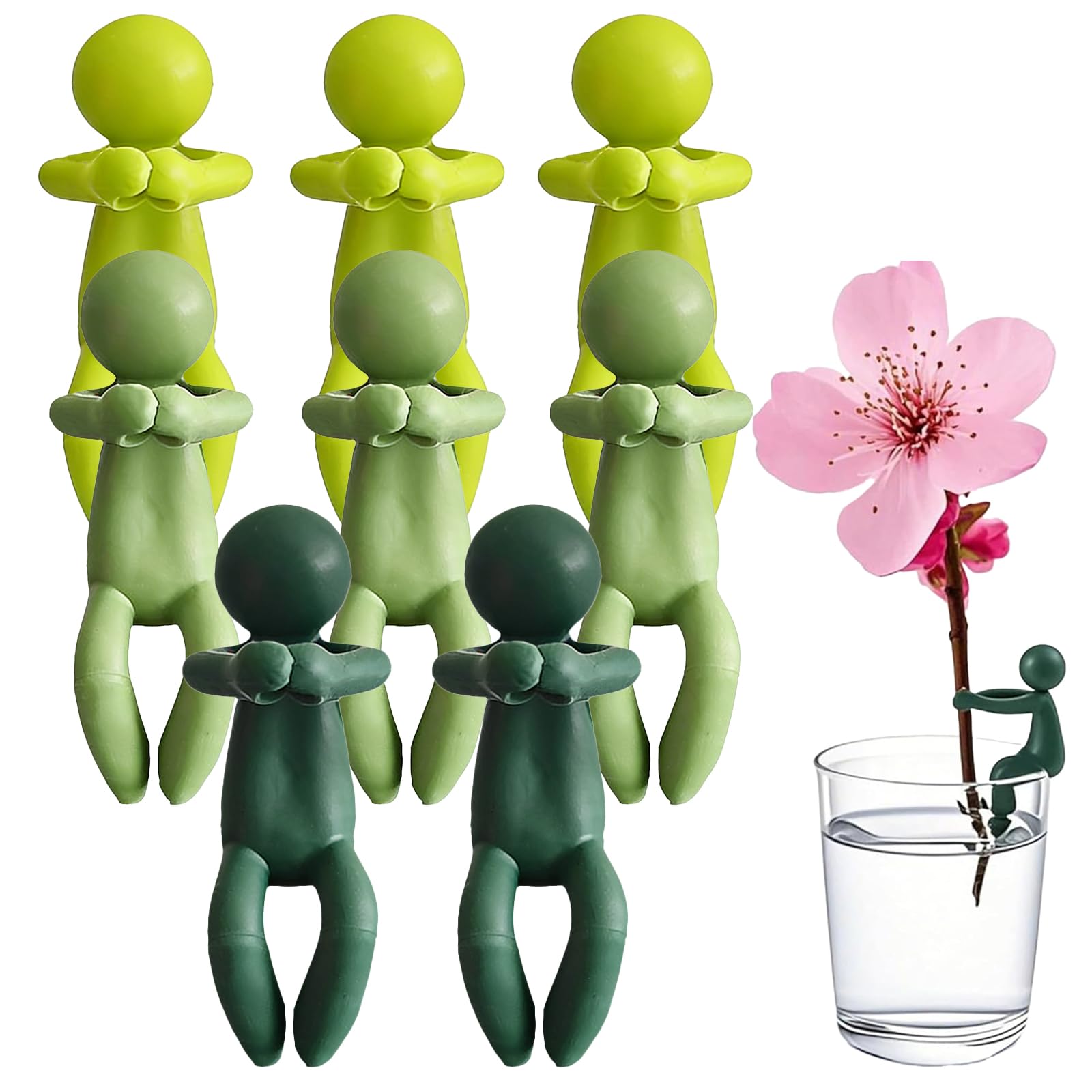 Plant Propagation Buddy stem-support stabilizes small plant cuttings.