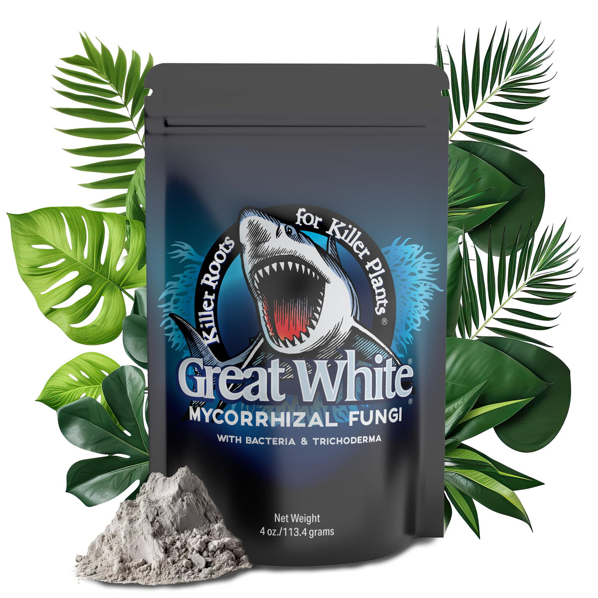 Plant Success Great White bottle pour; easy application for healthy roots.