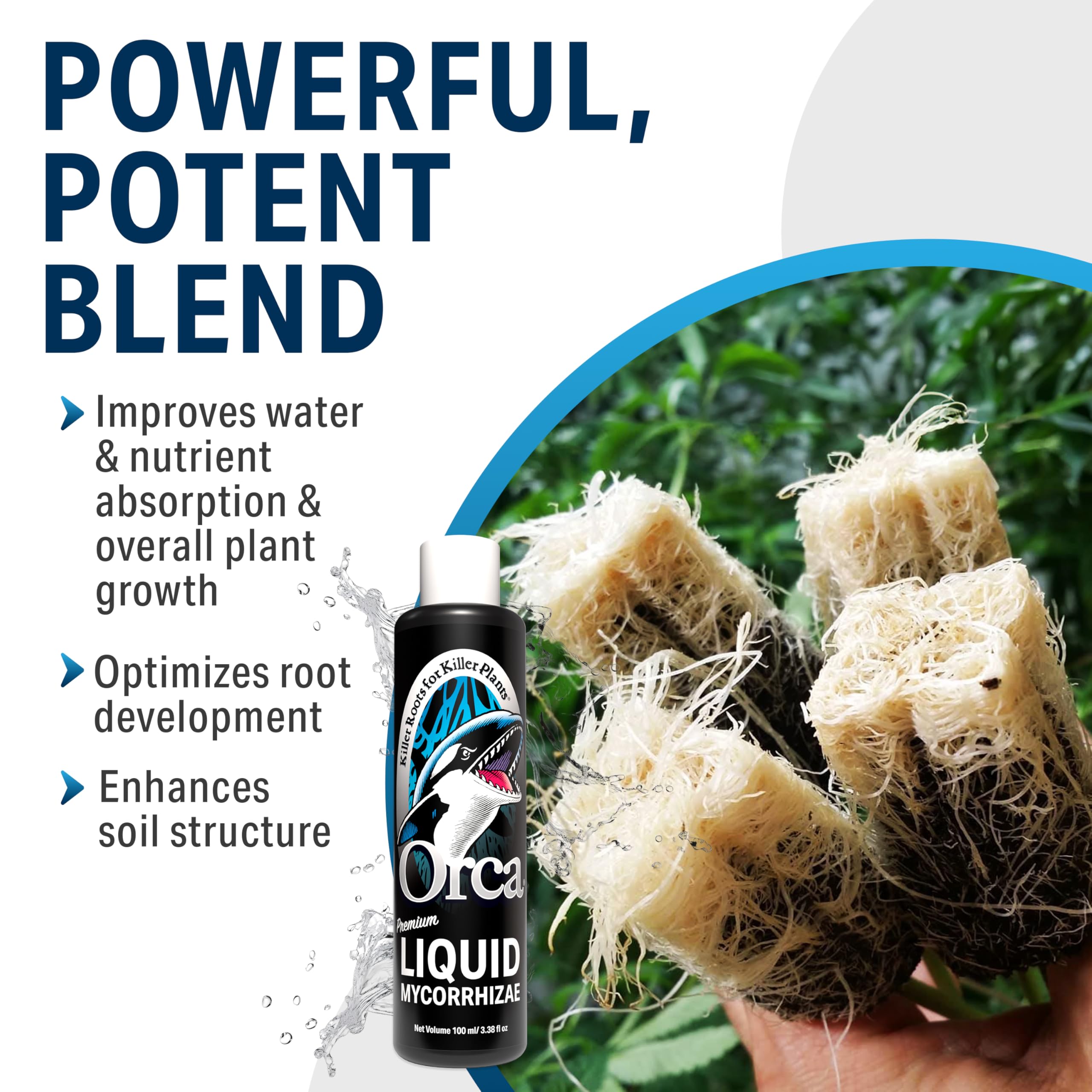 Plant Success Orca healthy roots indicate vigorous growth potential.