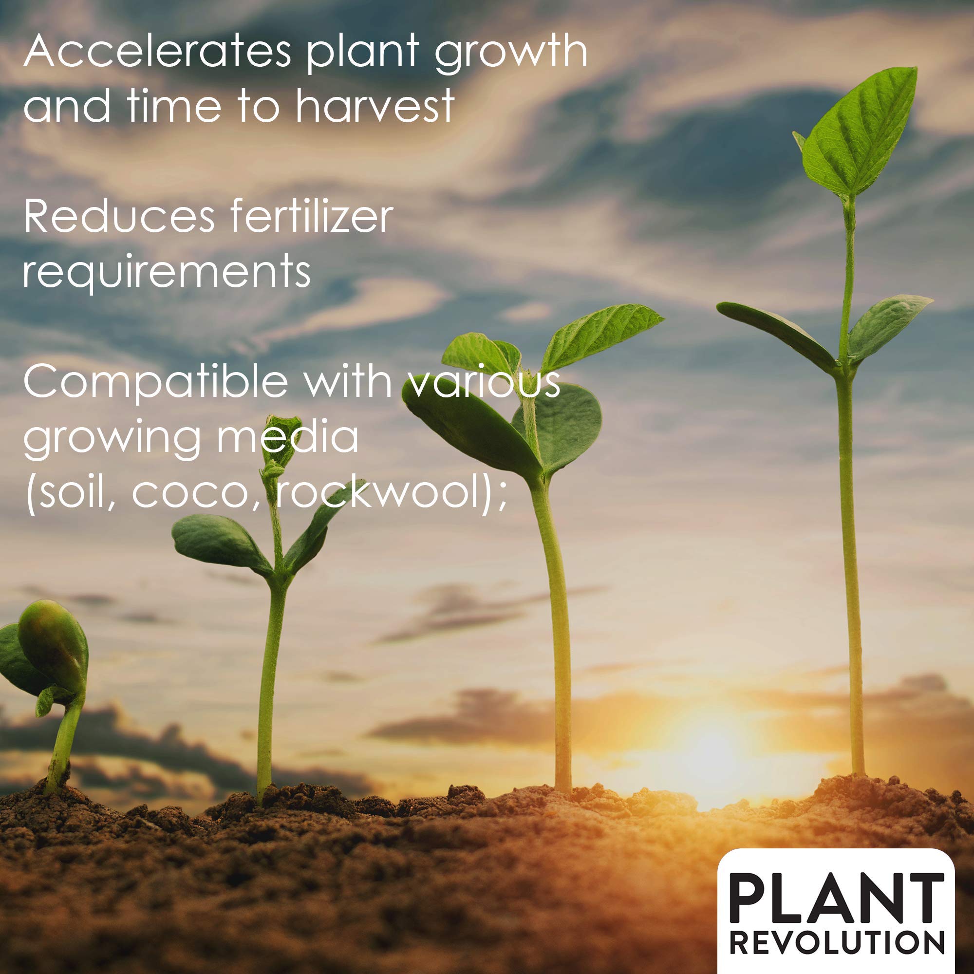 Plant Success Organics Soluble Mycorrhizae quick-start mixing with water enables fast use