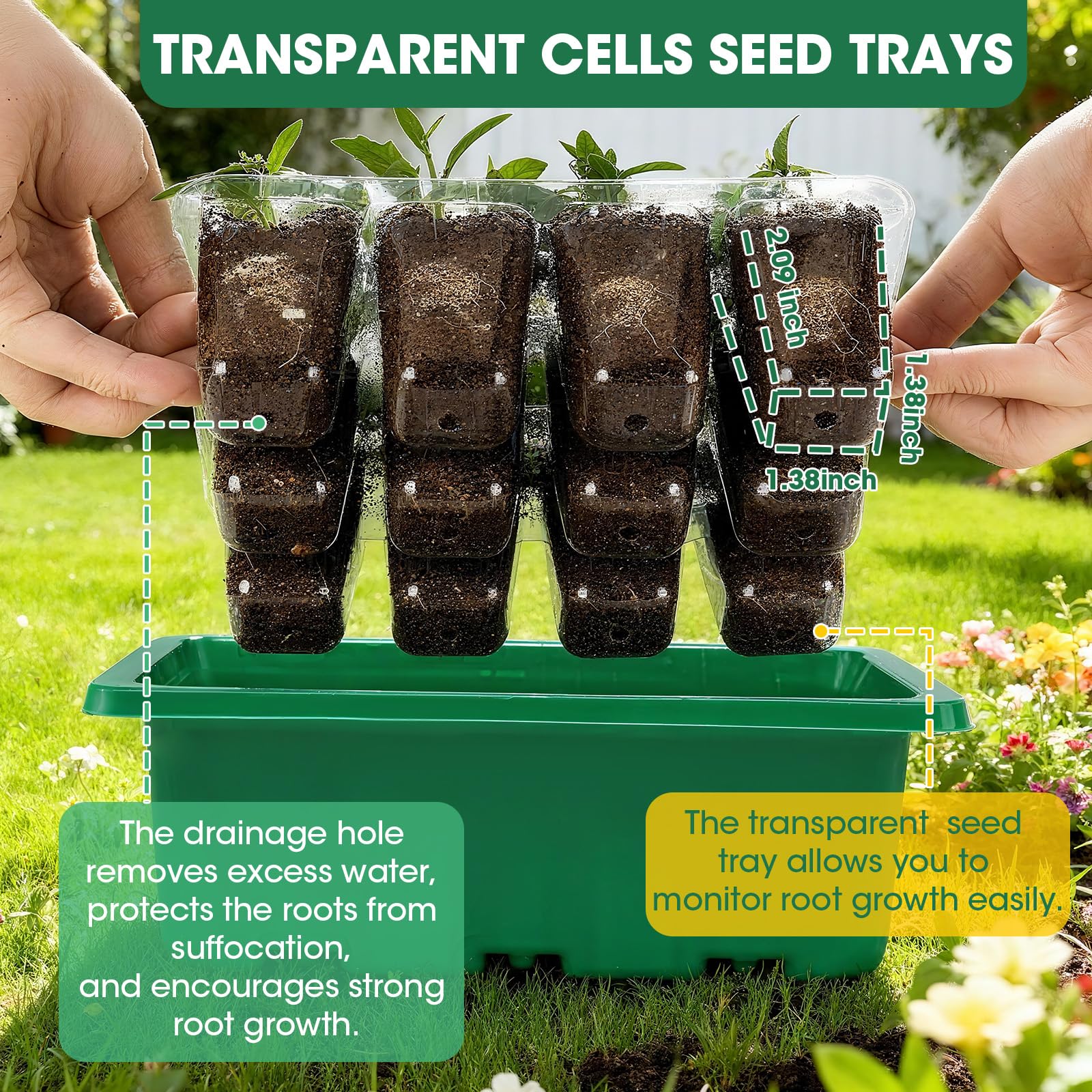PlantaPulse garden tool kit included for easy labeling and seed starting tasks.