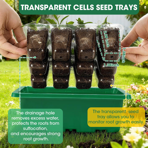 PlantaPulse garden tool kit included for easy labeling and seed starting tasks.