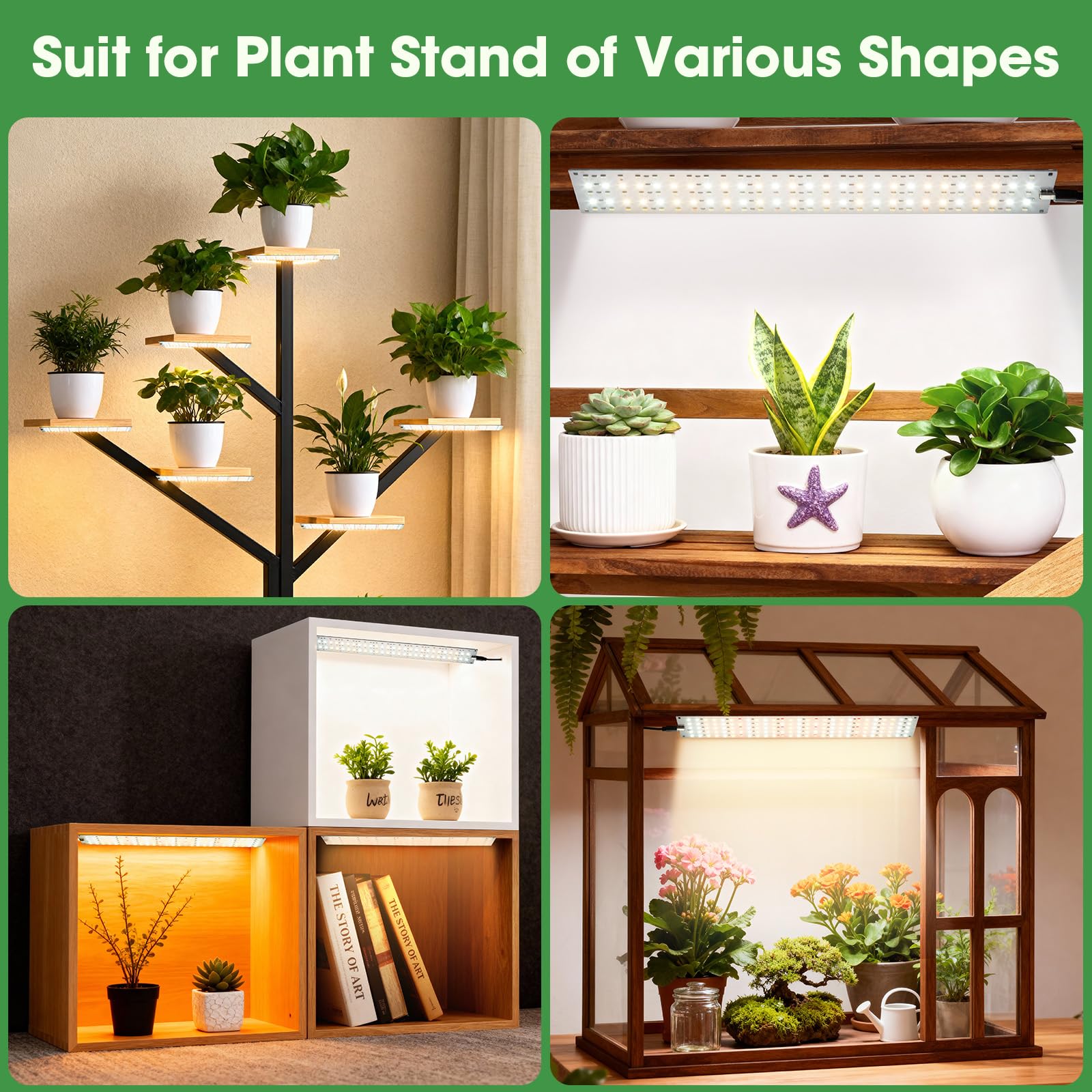 Ultra-thin PlantaPulse design fits tight spaces on shelves.