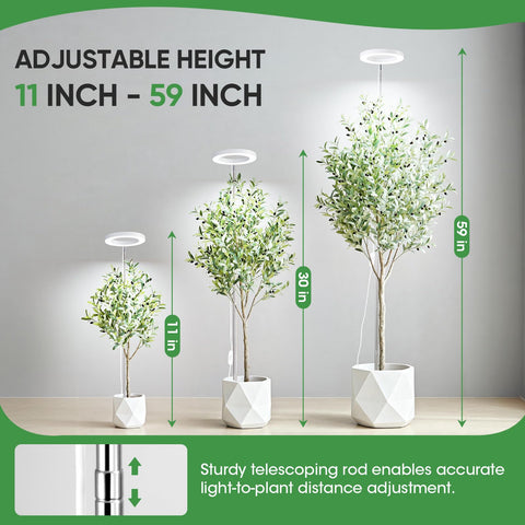 PlantaPulse timer enables auto-on/off cycles for simple scheduling.