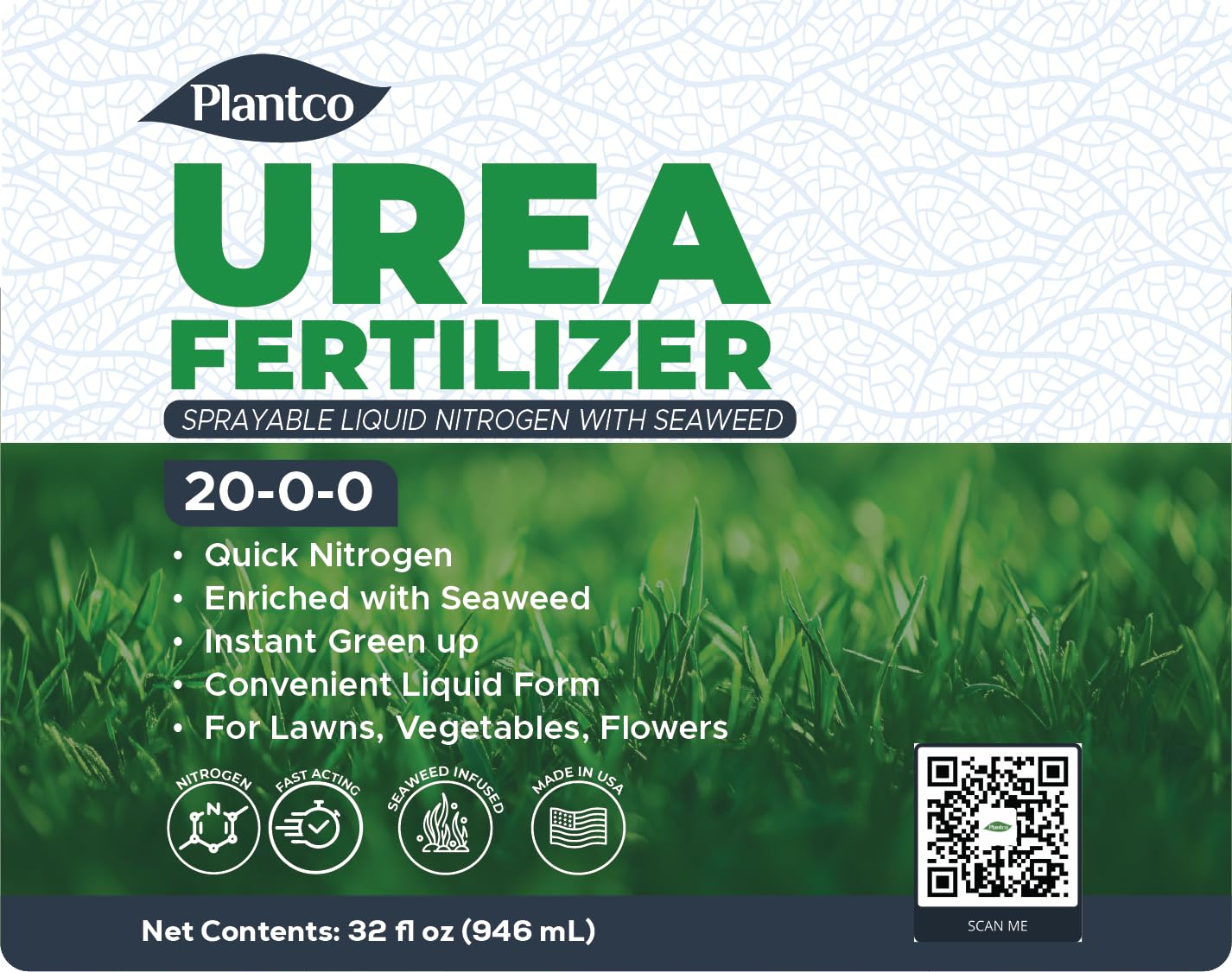 PlantCo seaweed-enhanced fertilizer on flowers promotes vibrant blooms.