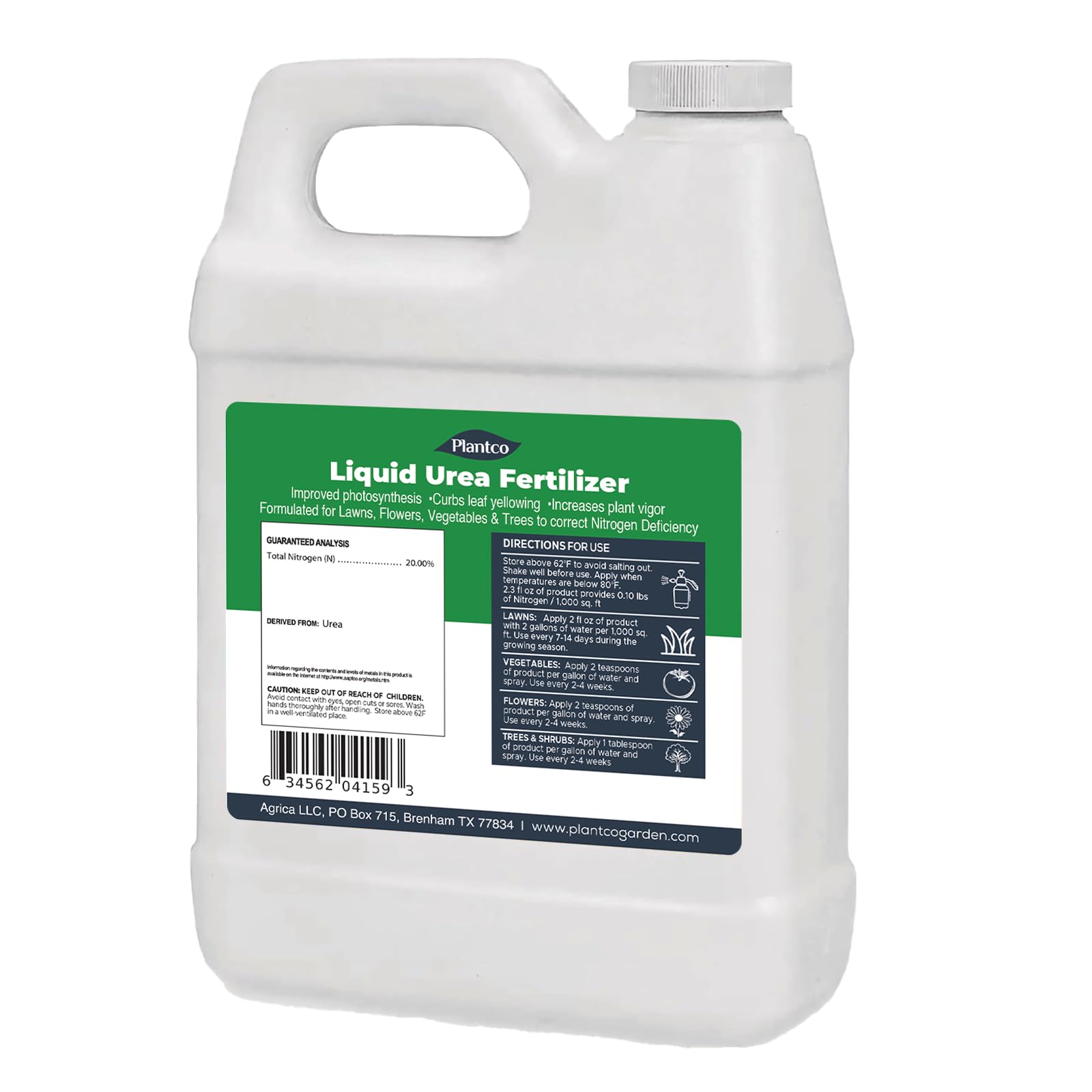 PlantCo Liquid Urea with Seaweed on vegetables boosts growth and resilience.