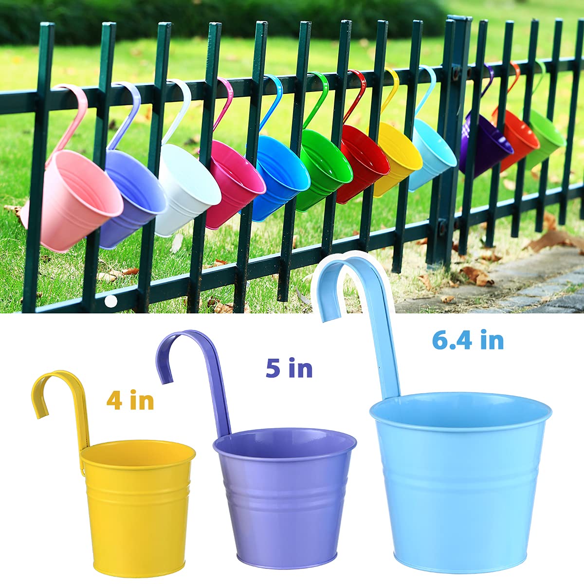 Planterhoma planters with drainage holes help excess water escape.