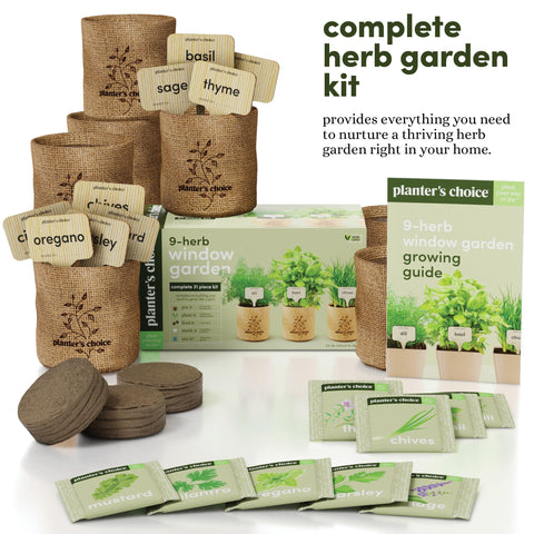 Planters' Choice heritage seed pack designed for reliable germination and vibrant growth
