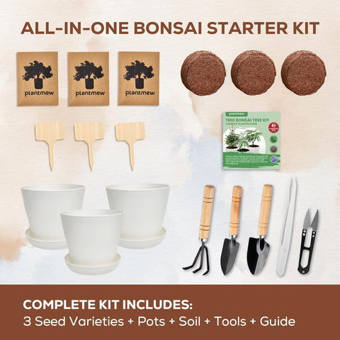 PLANTMEW Bonsai tools and materials for precise pruning and care