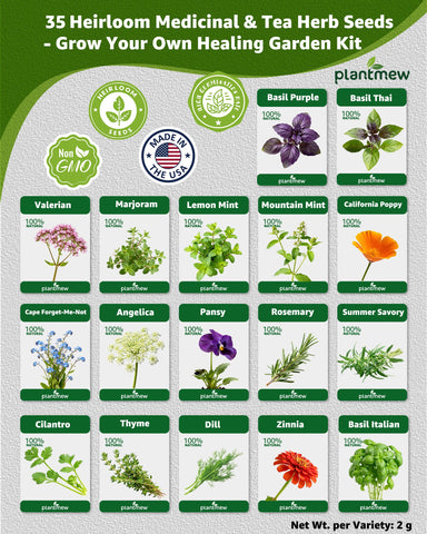 PLANTMEW dried herb leaves for flavorful tea blends and cooking