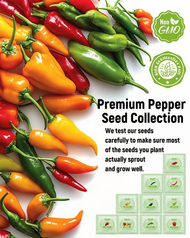 PLANTMEW habanero seeds delivering bright heat and flavor