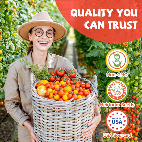 PLANTMEW roma tomato seeds perfect for fresh slicing and sauces.