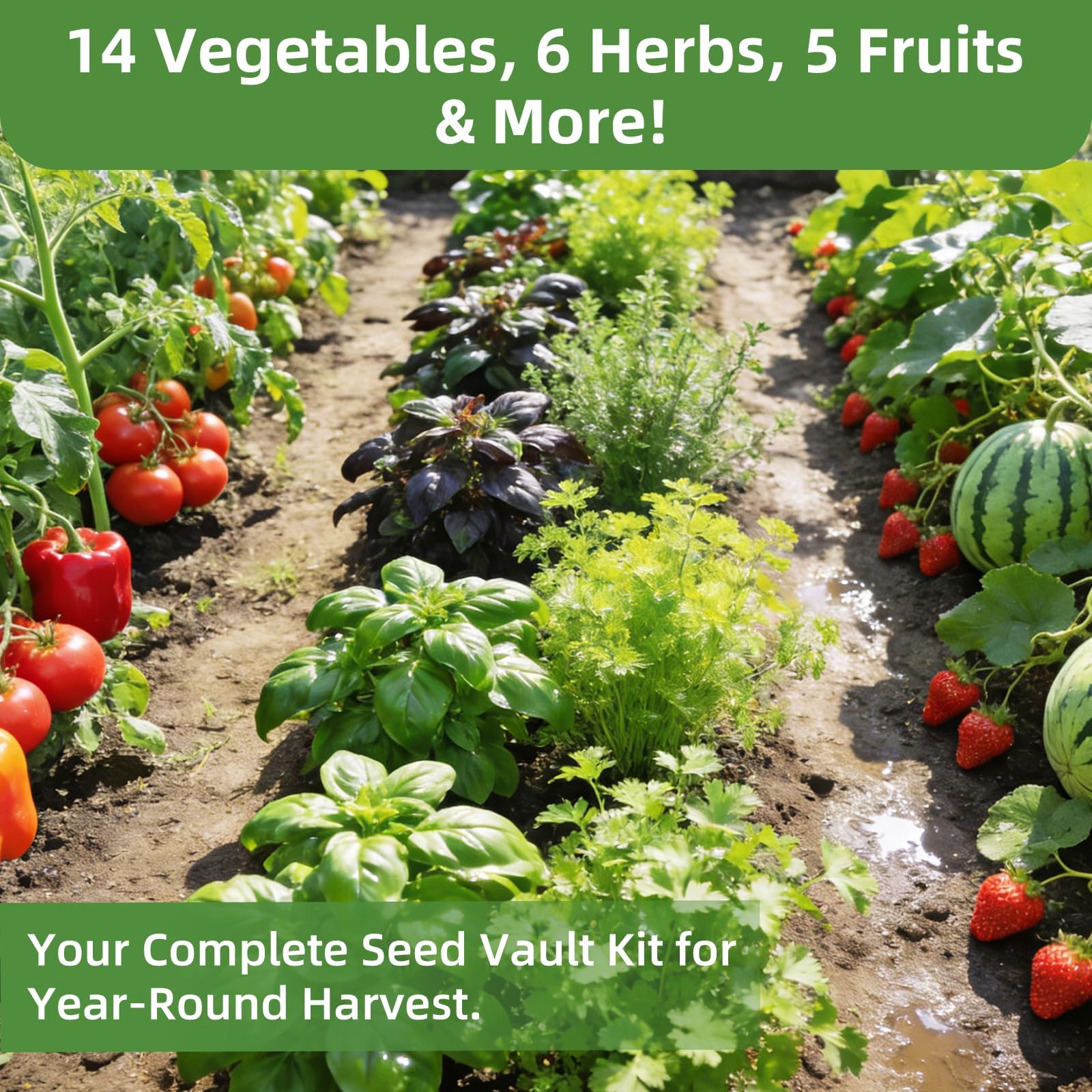 PLANTMEW Seed Vault growing instructions guide beginners from planting