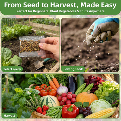 PLANTMEW Seed Vault longterm packaging preserves seed freshness