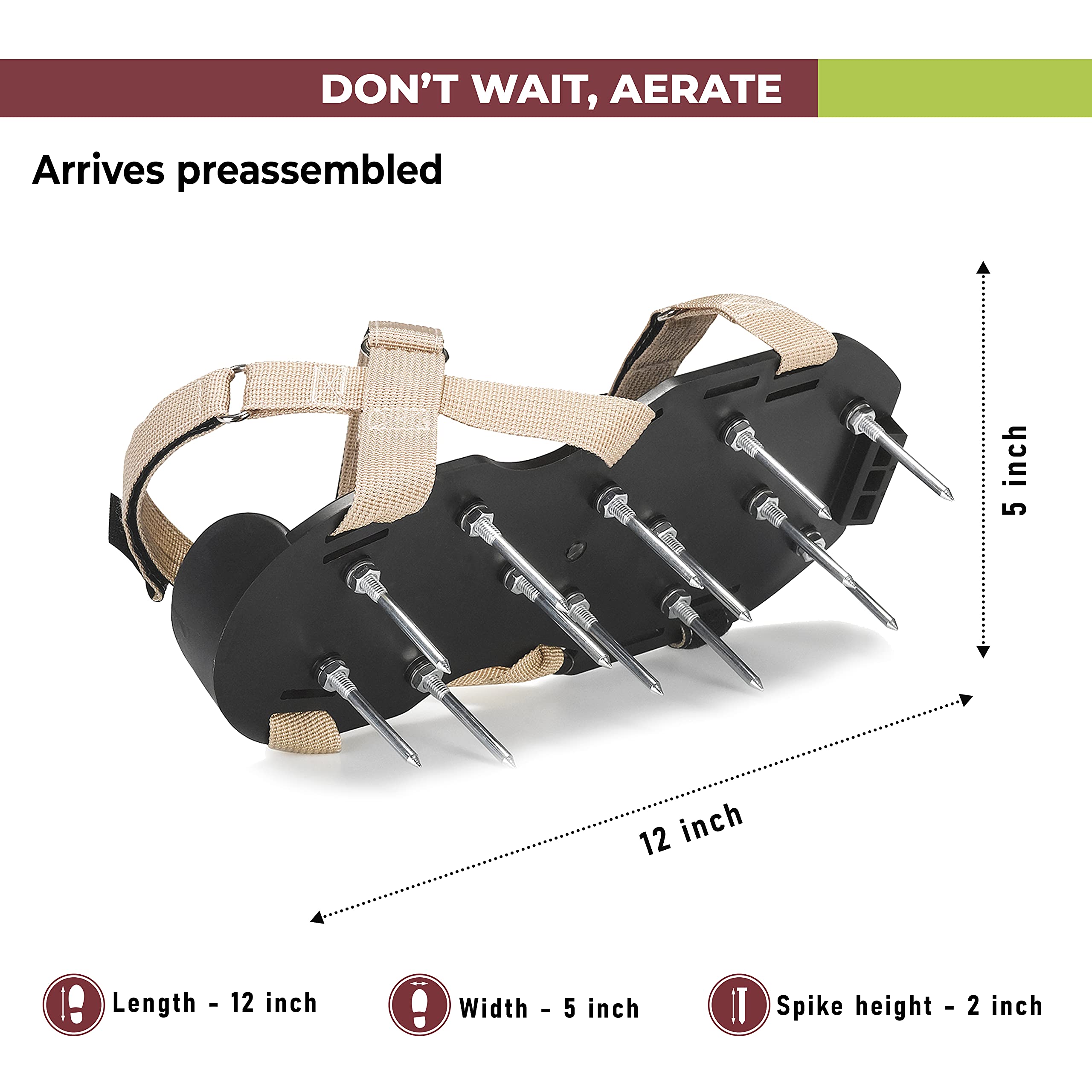 PLANTNOMICS fully adjustable straps keep shoes snug during use.
