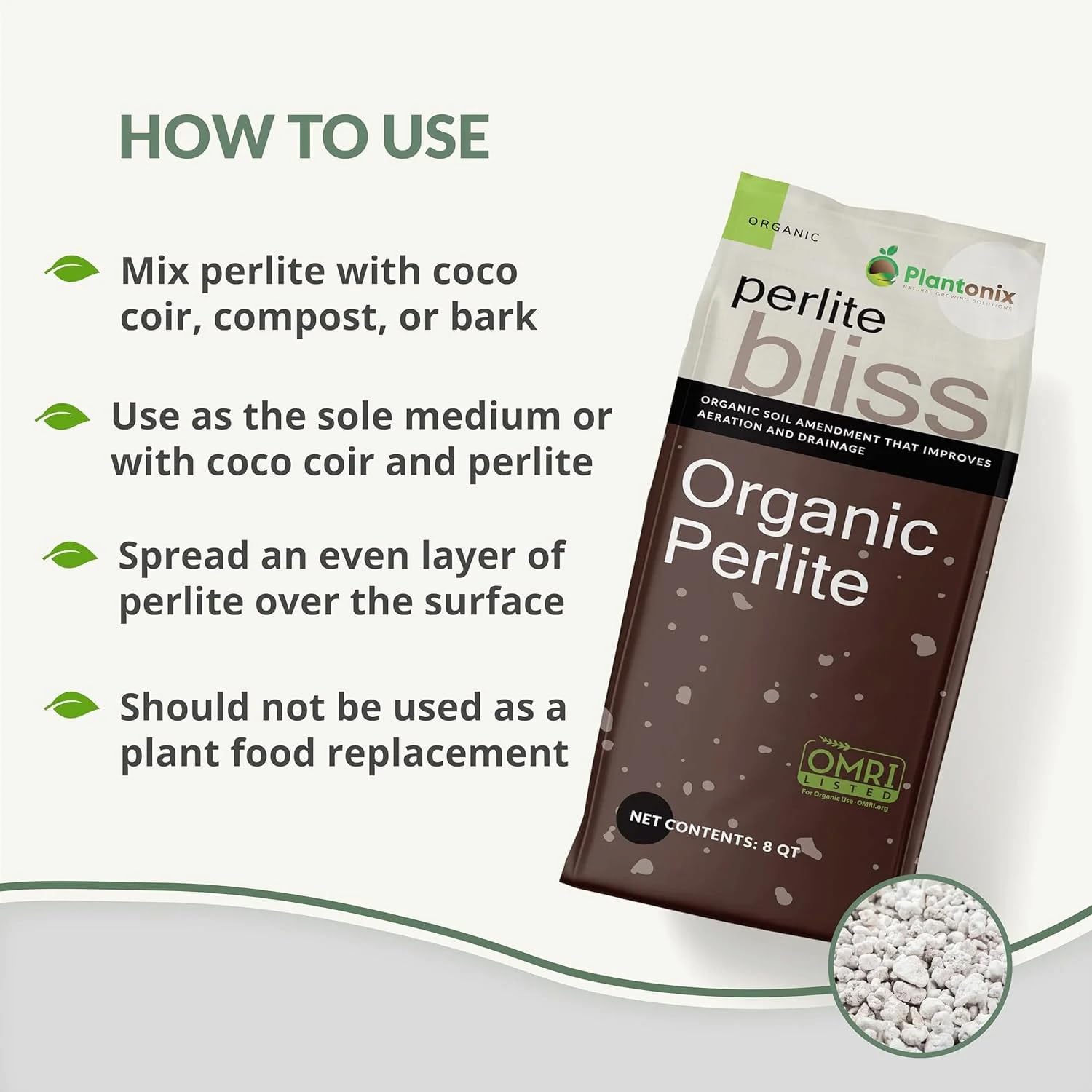 Plantonix Coco Bliss creates a fluffy medium that holds moisture without soggy conditions.