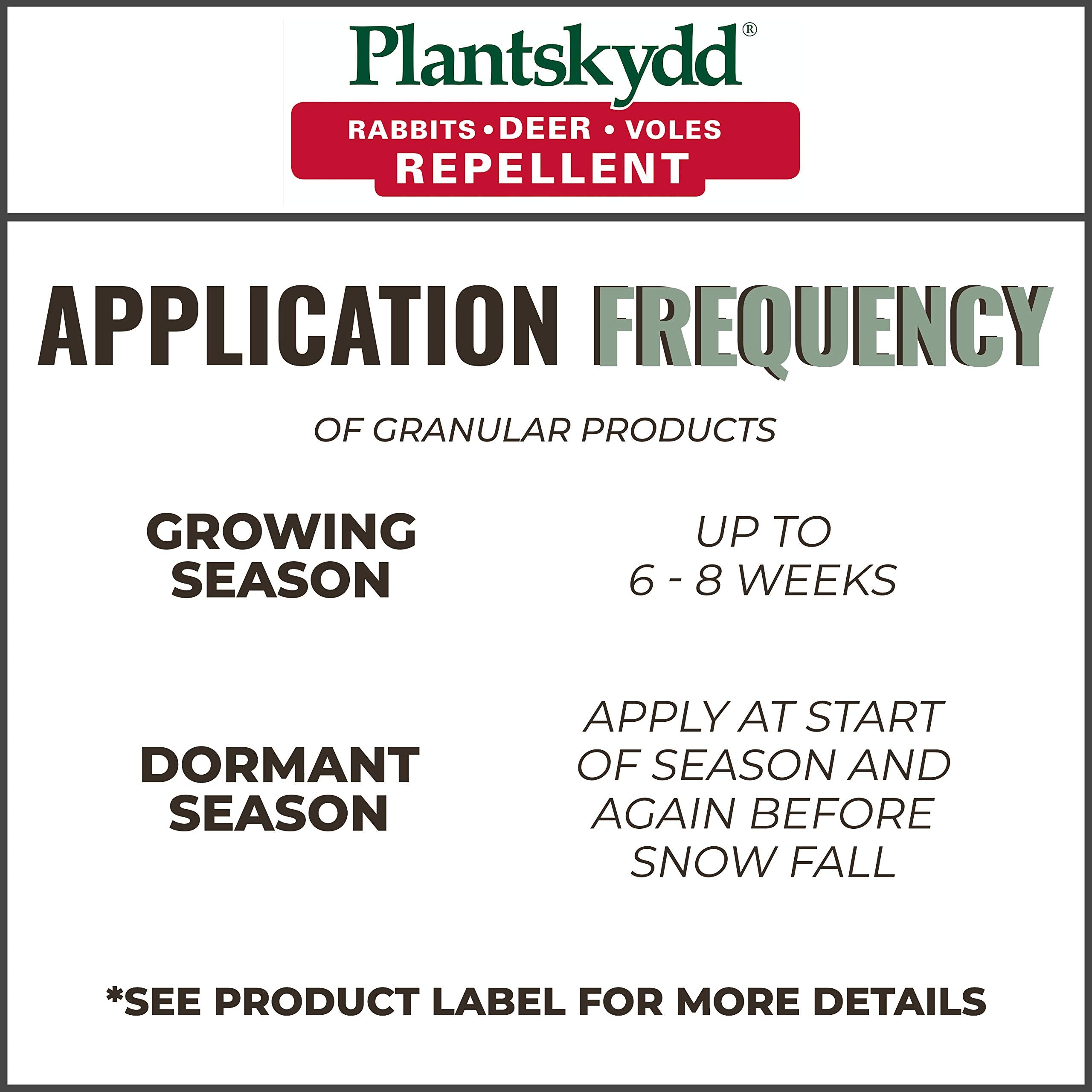 Plantskydd OMRI-listed formula supports organic gardening without animal parts.