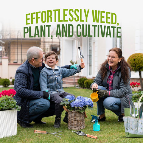 PlantSpawn cultivator image emphasizing soil loosening and weed control