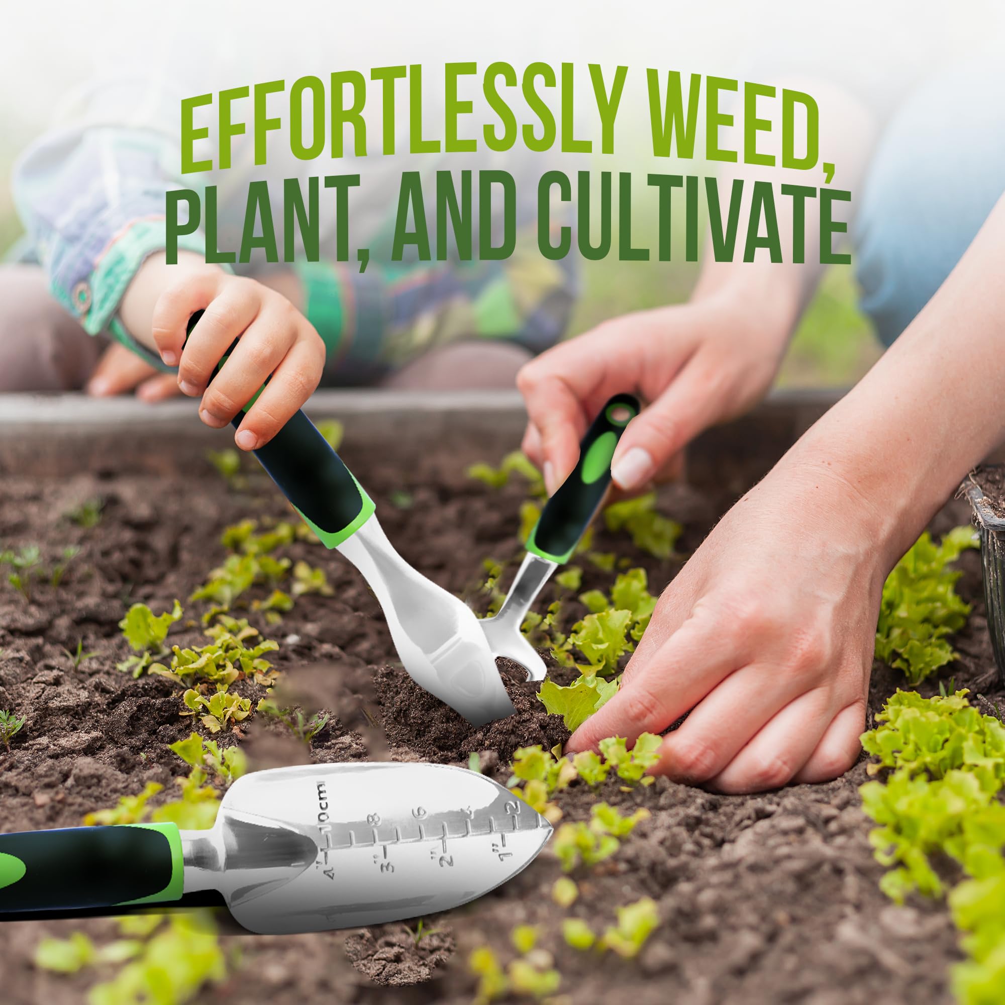 PlantSpawn multi-pocket tote demonstrating dirt-resistant storage and easy access.