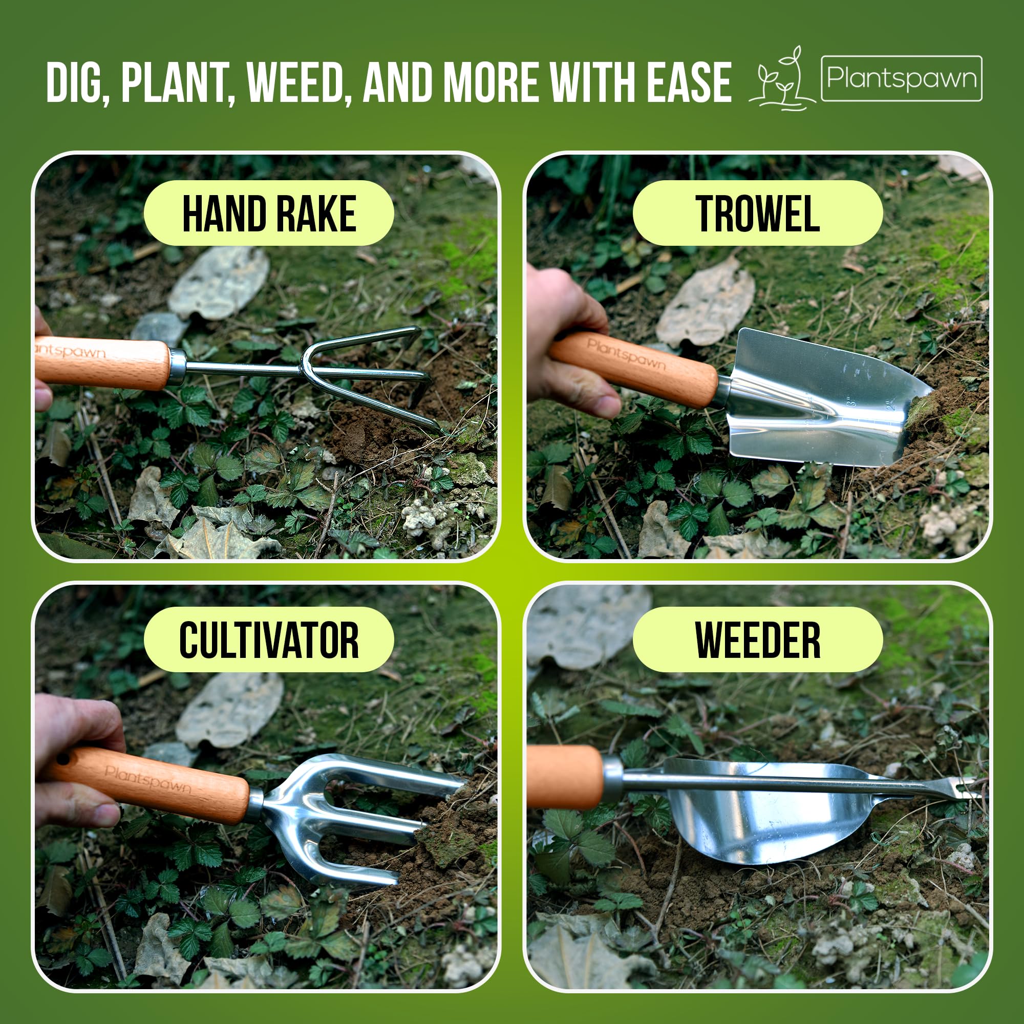 PlantSpawn included plant tags for labeling and garden planning