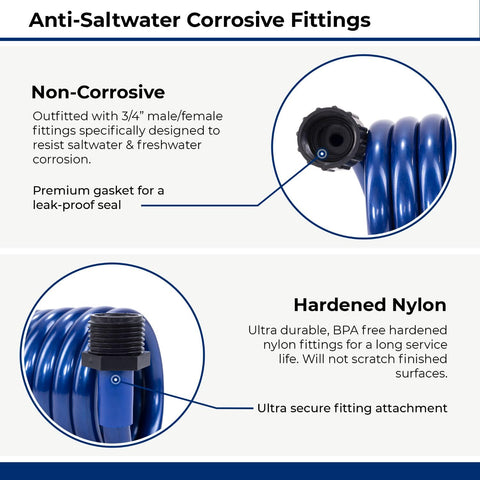 Plastair SpringHose is lead-free and CA65 compliant for safe potable water.