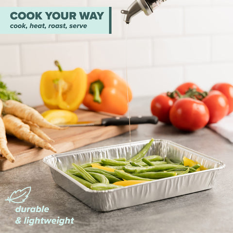PlasticPro grill pan 7x8.5 inches for compact, even cooking.