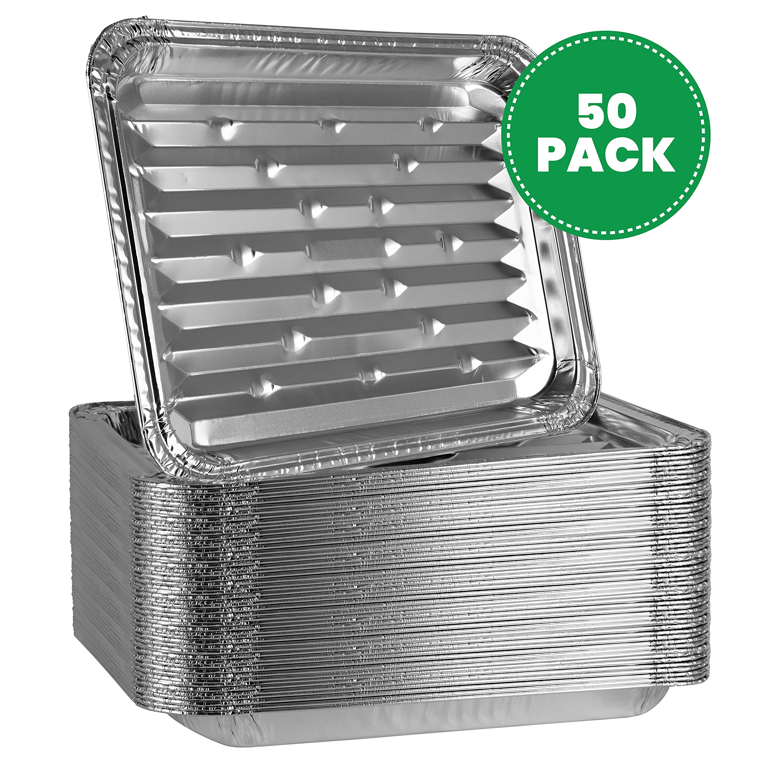 Plasticpro multi-purpose grill pan for grilling and catching spills