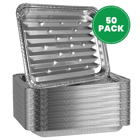 Plasticpro multi-purpose grill pan for grilling and catching spills