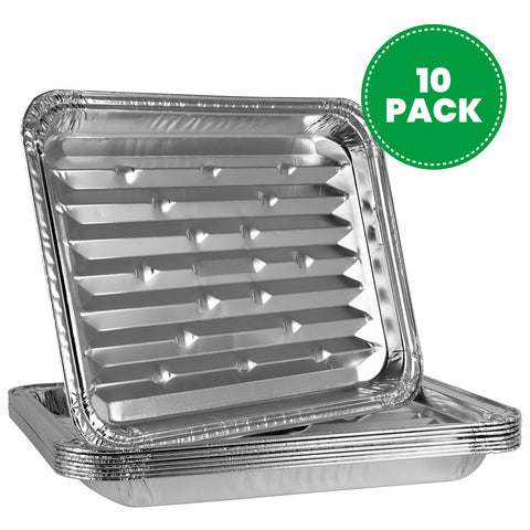 PLASTICPRO oven liner and grill topper protects surfaces and catches drips.