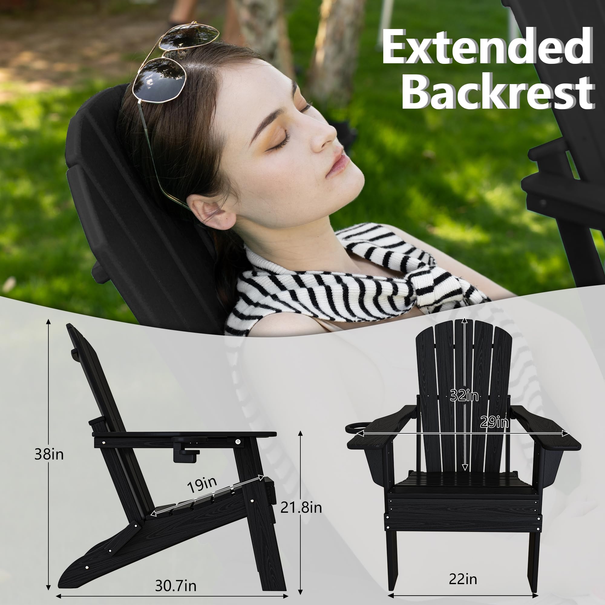 All-weather Plawdlik chair resists sun, snow, salt spray for outdoor use.