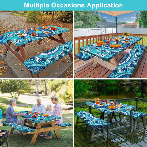 Play Tailor 3-piece set designed for standard 6ft tables and benches.