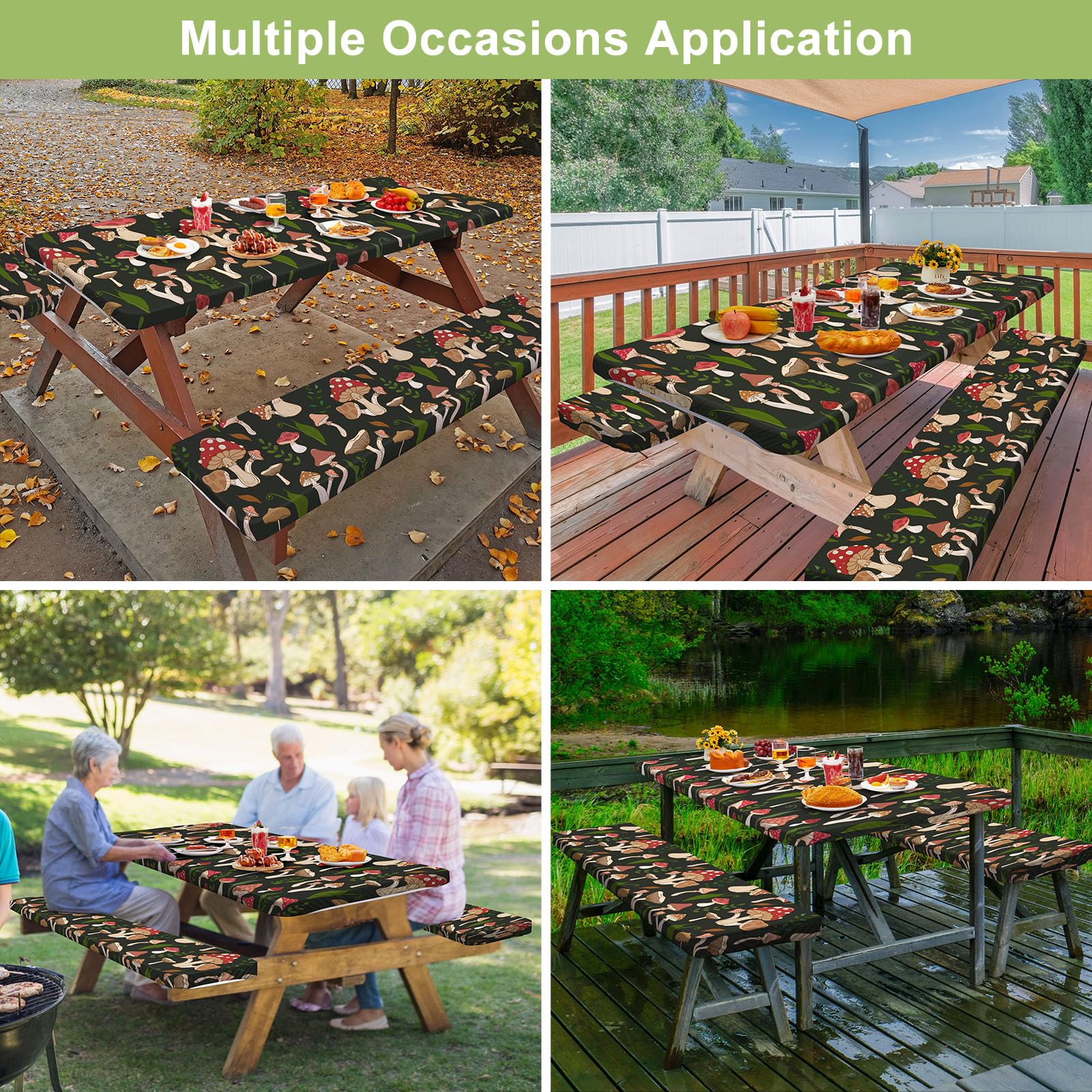 Play Tailor camping set enables quick, tidy outdoor dining.
