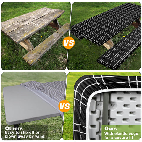 Play Tailor campsite setup demonstrates quick, mess-free outdoor dining.