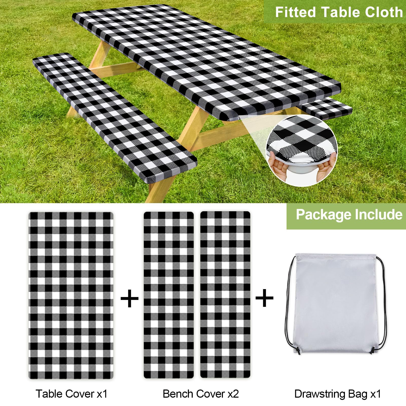 Play Tailor waterproof fabric closeup shows durable coating.