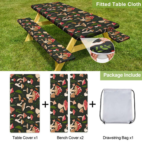 Play Tailor waterproof tablecloth keeps surfaces clean during messy meals.