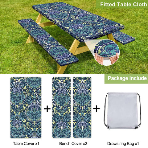 Play Tailor windproof elastic edge demonstrates secure, easy-to-install design.
