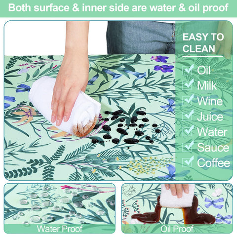 Play Tailor waterproof fabric closeup shows durable, stain-resistant protection.