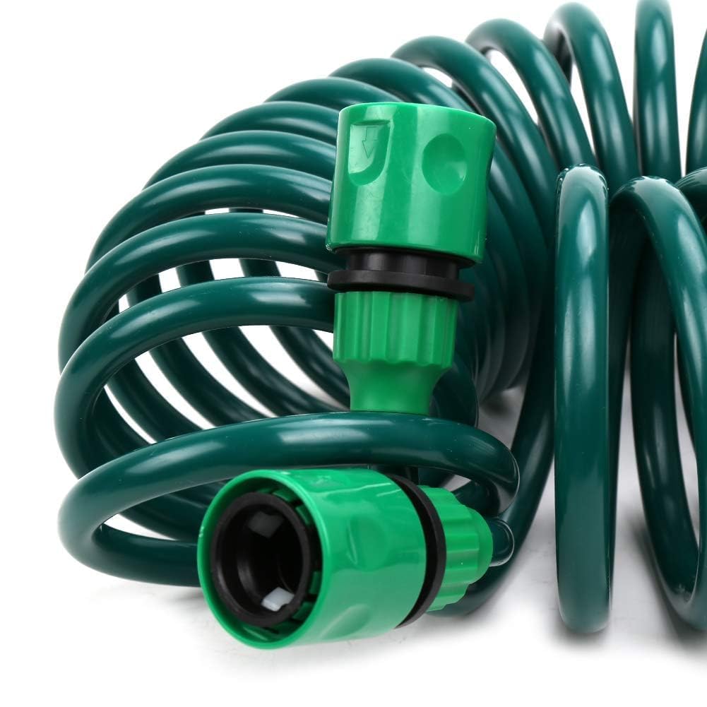 Pleasthome compact hose memory enables quick recoil after use.