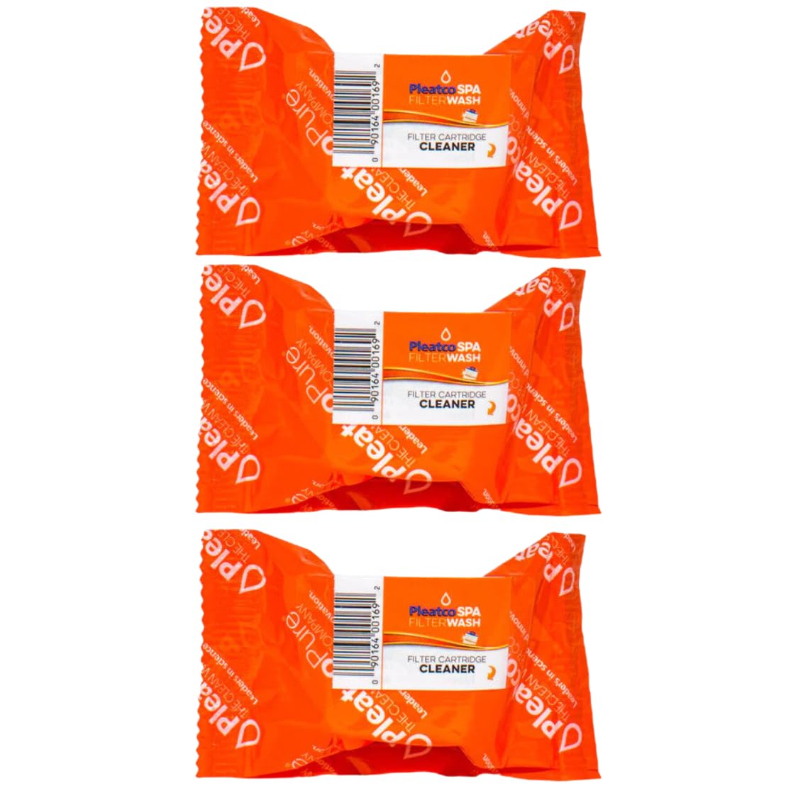 Pleatco SPA Filter WASH tablets pack for quick hot tub cartridge cleaning.