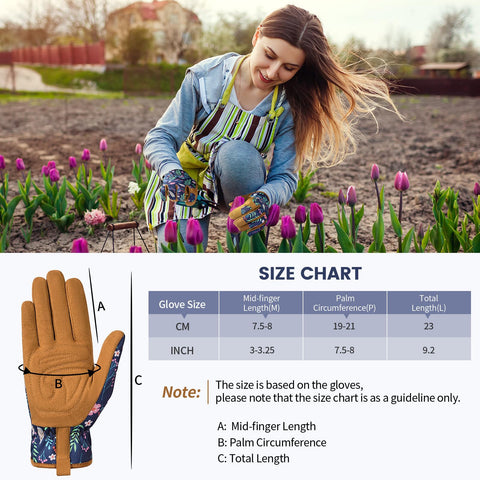Pleneal machine washable gloves for easy cleaning after gardening days.