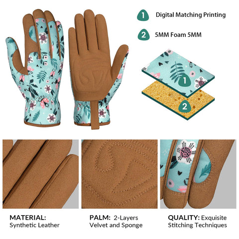 Pleneal gloves elastic wrist closeup for secure, flexible fit during tasks