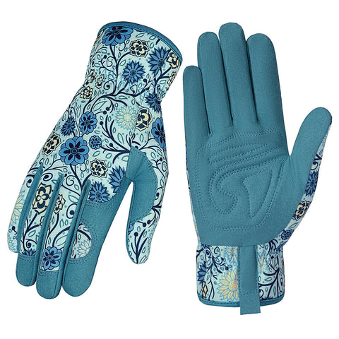 Pleneal leather garden gloves with thorn-proof design for reliable protection.