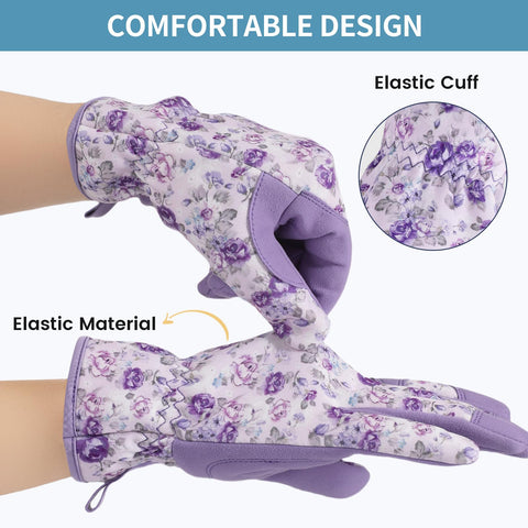 Pleneal machine washable garden gloves for easy care after dirty days