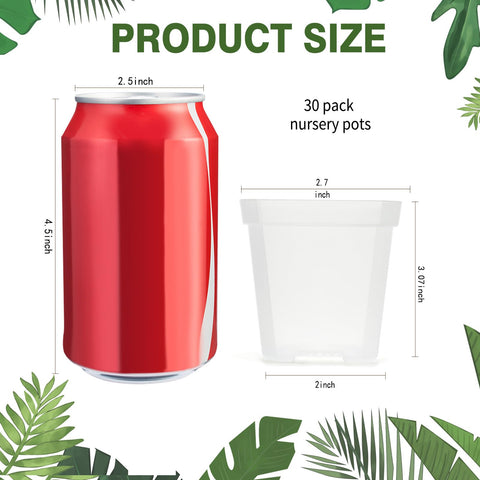 Plgardpo frosted exterior nursery pot helps resist cracking and scratches.