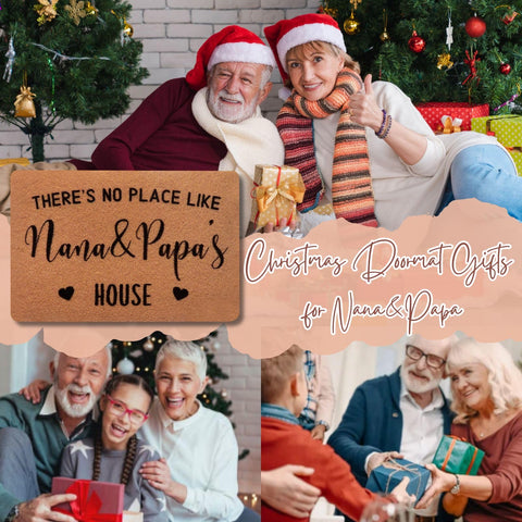 PLUJOYS Nana gift doormat for grandma or grandpa from grandkids.