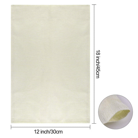 PLULON durable burlap garden flag 12x18 ideal for easy care and reuse